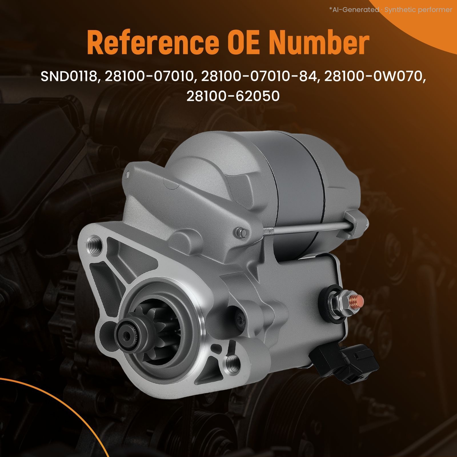 Motorcycle Starter Motor - Moteur de démarrage 12V pour Toyota