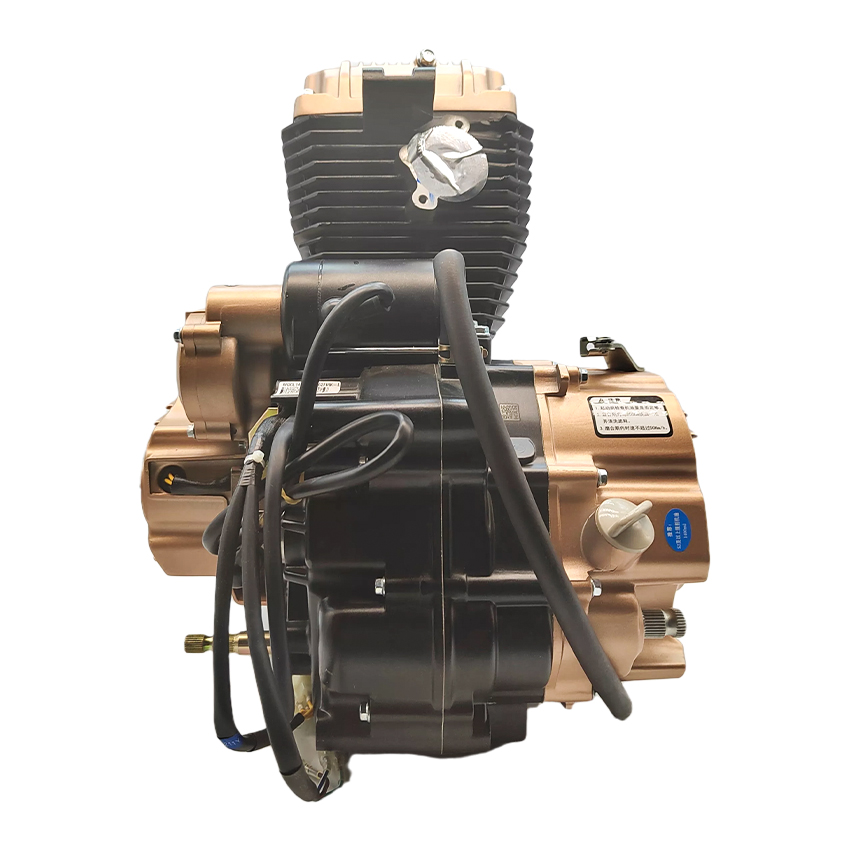 Engine Parts Motorcycle - Moteur monocylindre Zongshen CG200cc, 5 vitesses,