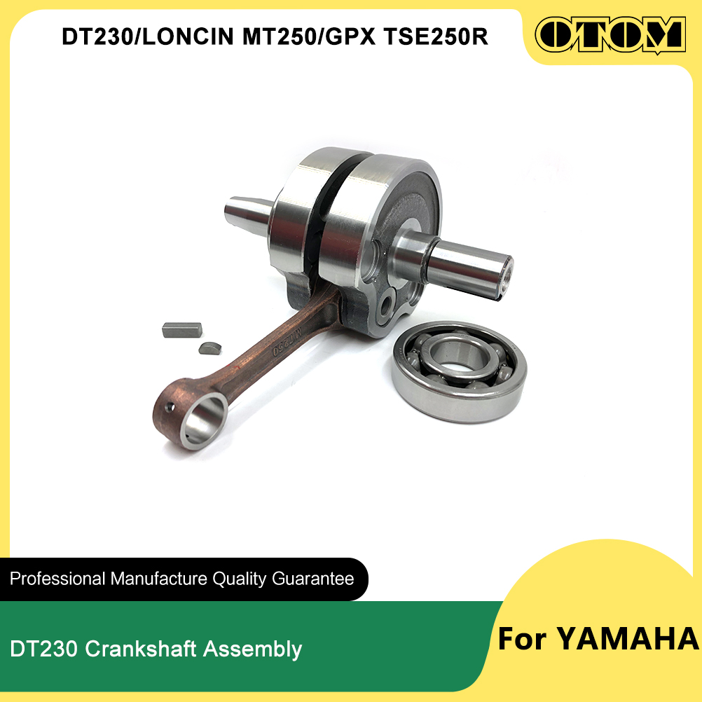 OTOM DT230 MT250 ensemble de b - Motorcycle Crankshaft avis et prix